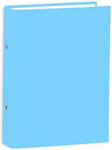 Skag Clipboard with 4 Rings for Paper B5 Light Blue Fancy 1pcs