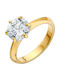 Vogue Single Stone Solitaire from Silver