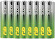 Genius Pack Alkaline Batteries AA 1.5V 8pcs