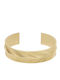 Fossil Bracelet Id made of Steel Gold Plated