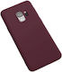 Soft Back Cover Silicon Burgundy (Galaxy S9)