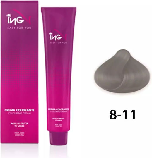 ING Vopsea Temporară De Păr 8.11 Blond Deschis Șandru 100ml