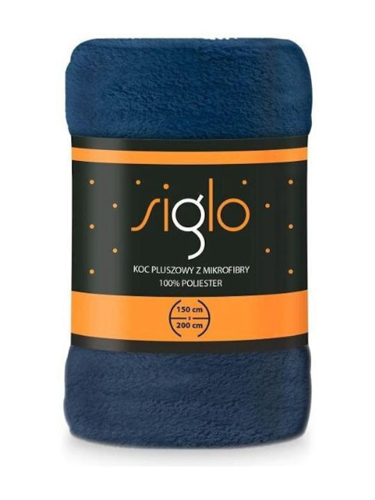 Faro Siglo Blanket Single 150x200cm Blue