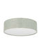 TK Lighting Πλαφονιέρα Οροφής 60εκ. Πράσινη με Ντουί E27