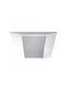 DIL OZEAN-P-4 Fluorescent Ceiling Light with 4 Light Bulb Places T5 Shape for G5 Base L68xD62xH4cm