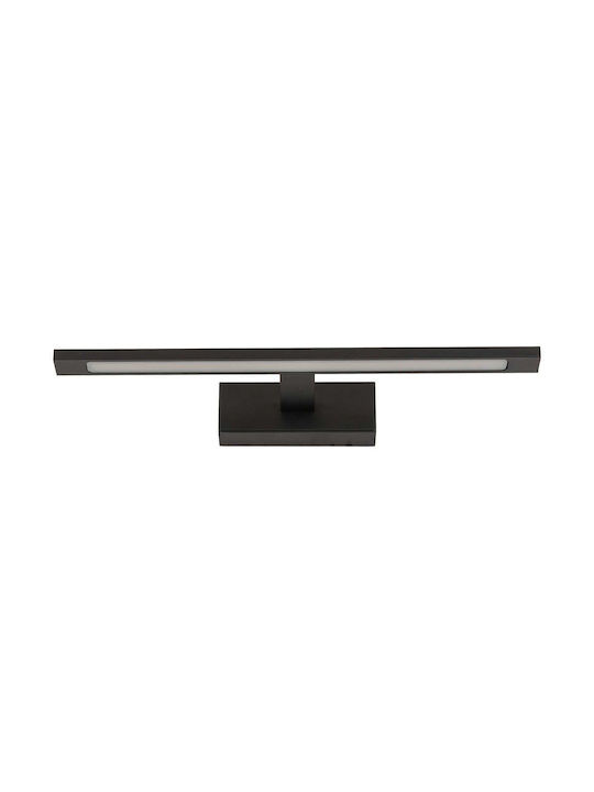 TK Lighting Lamp Bathroom with Integrated LED Black 41.5x13.5x5cm