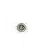 DIL Rund Metallisch Einbau Spot mit Fassung GU4 Gray 3.6x3.6cm. 1Stück