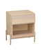 Nachttisch Cappucino Beige 49.6x36.5x49.6cm