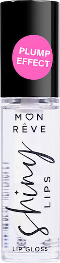 Mon Reve Υγρό Κραγιόν Shimmer 09 Clear Volume 8ml