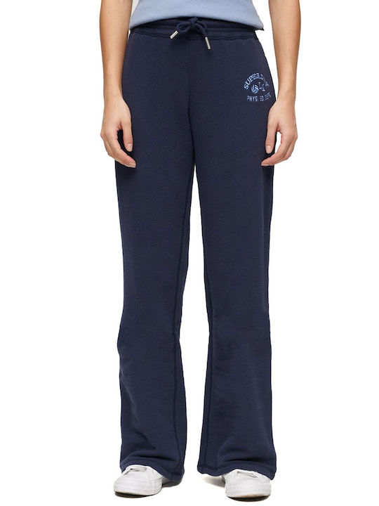 Superdry D2 Ovin Essential Women's Jogger Sweatpants Navy