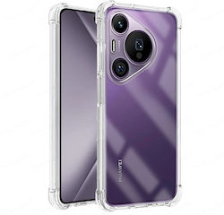 Techsuit Shockproof Clear Coperta din spate Silicon Transparent (Huawei Pura 70 Pro)