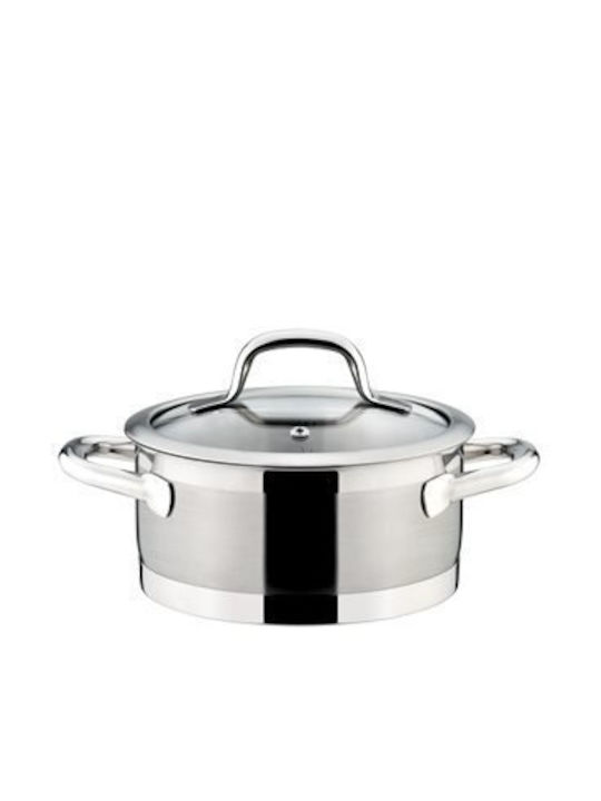 Tescoma Deep Stainless Steel Pot 2L / 18cm