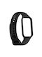 Ανταλλακτικό Strap Silicone Black (Redmi Smart Band 2Huawei Band 8)