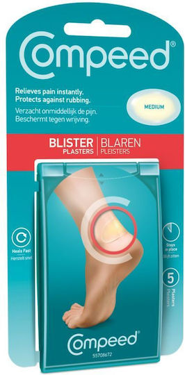 Compeed Pansamente cu Gel pentru Bătături Mediu 5buc