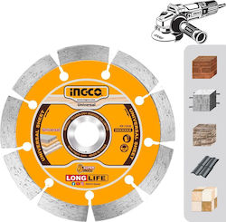 Ingco Disc de Tăiere pentru Materiale de Construcție 125mm