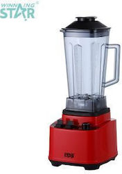 Winning Star Winning Star ST-5548 Mixer mit Kunststoffkanne 2 l 800W Rote Winning Star Winning Star ST-5548 Mixer mit Kunststoffkanne 2 l 800W Rote