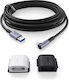 Kiwi Design Oculus Meta Link Cable 5m Black Cable Clip