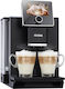 Nivona CafeRomatica 960 Αυτόματη Μηχανή Espresso 1465W Πίεσης 15bar για Cappuccino με Μύλο Άλεσης Μαύρη