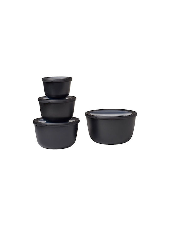 Mepal Cirqula Lunchbox Kunststoff Schwarz 3000m...