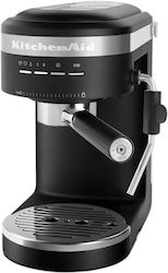Kitchenaid 5KES6403EBM Χειροκίνητη Μηχανή Espresso 1470W Πίεσης 15bar Μαύρη
