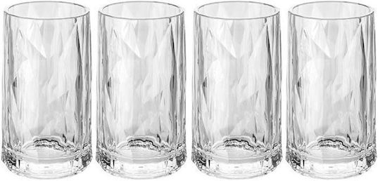 Koziol Set of Glasses Water / Cocktail/Drinking made of Glass 40ml 4pcs