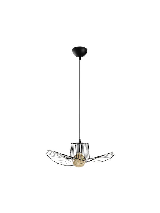 Megapap Pendant Light Single-Light for Socket E27 Black