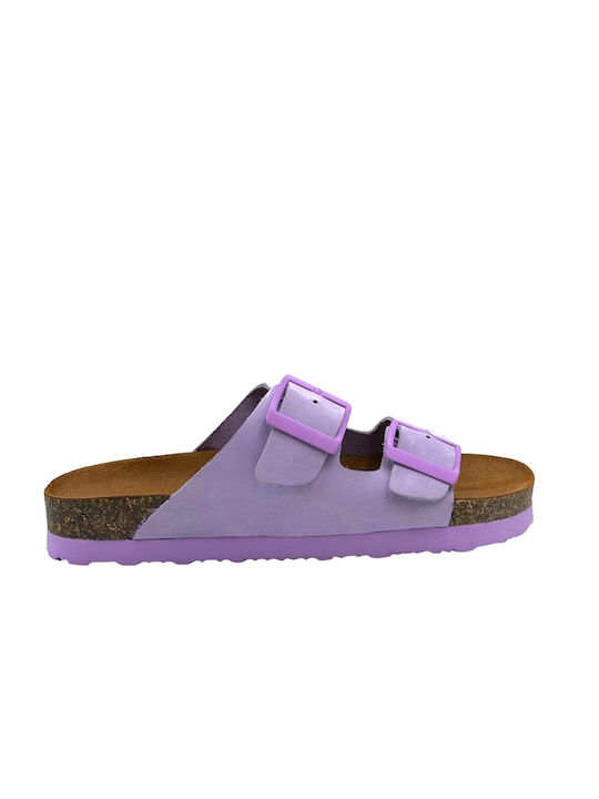 Ateneo Leder Damen Flache Sandalen in Mehrfarbig Farbe