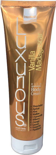 InterMed Vanilla Madagascar Moisturizing Cream Body with Aroma Vanilla 280ml