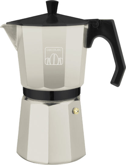 Cecotec Mokclassic Stovetop Espresso Pot 6 Cups Brown