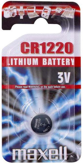 Maxell Batterie Lithium für Uhren CR1220 3V 1Stück