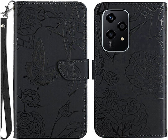 Butterfly Wallet Μαύρο (Honor 200 Lite 5G)