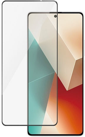 0.3мм Закалено стъкло за цялото лице Черен (Xiaomi Poco X6)