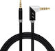QIHANG 3.5mm Jack Cable 3.5mm Male to 3.5mm Male Black 1.5m DKR.001621
