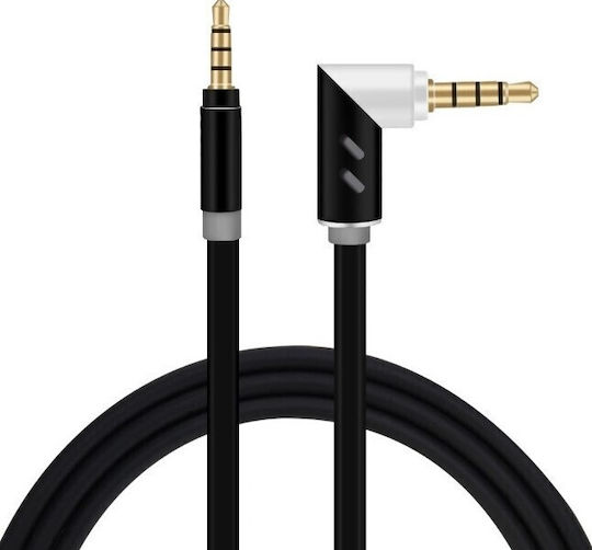 QIHANG 3.5mm Jack Cable 3.5mm Male to 3.5mm Male Black 1.5m DKR.001621