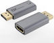 PremiumCord Convertor DisplayPort masculin în HDMI feminin Auriu 1buc 4K/144Hz