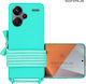 Sonique Back Cover Σιλικόνης 0.5mm με Λουράκι Γ...