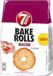 7days Crackers Bake Rolls with flavor Bacon 150gr