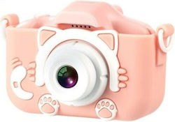 XO Compact Φωτογραφική Μηχανή 40MP Οπτικού Ζουμ 8x Ροζ