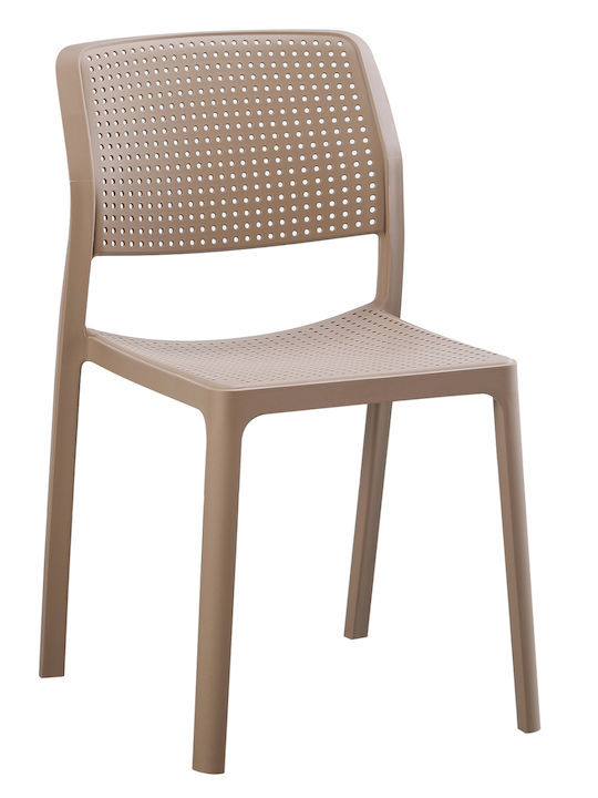 Catering-Stuhl Polypropylen Comfee Cappuccino 41x57x82εκ.