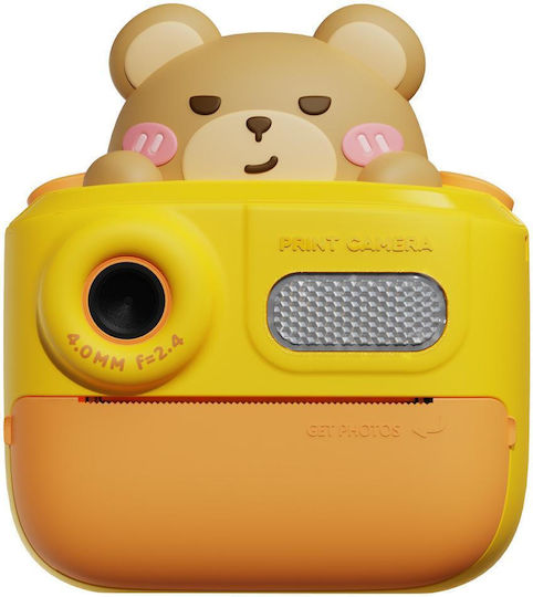 Wowkids WOW-K64-YL Παιδική Φωτογραφική Μηχανή 26MP Κίτρινη