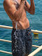 Bluepoint Men's Swimwear Bermuda Black-grey