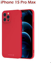 Swissten Back Cover Κόκκινη (iPhone 15 Pro Max) Swissten Back Cover Κόκκινη (iPhone 15 Pro Max)