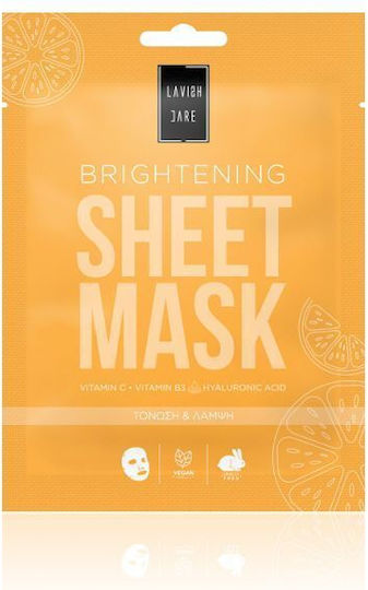 Lavish Care Mască tip sheet Brightening Glow Me 25 gr