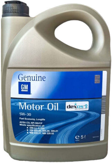 Opel Λάδι Αυτοκινήτου 5W-30 5lt