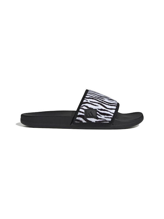 Adidas Adilette Comfort Slides σε Μαύρο Χρώμα