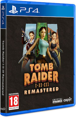 Tomb Raider I-ΙΙ-III Remastered Starring Lara Croft Joc PS4 - Precomandă