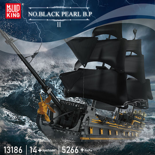 Mould King Blocks Black Pearl Ship for 14+ Years 4794pcs