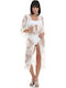 MiandMi Feminin Caftan de Plajă White