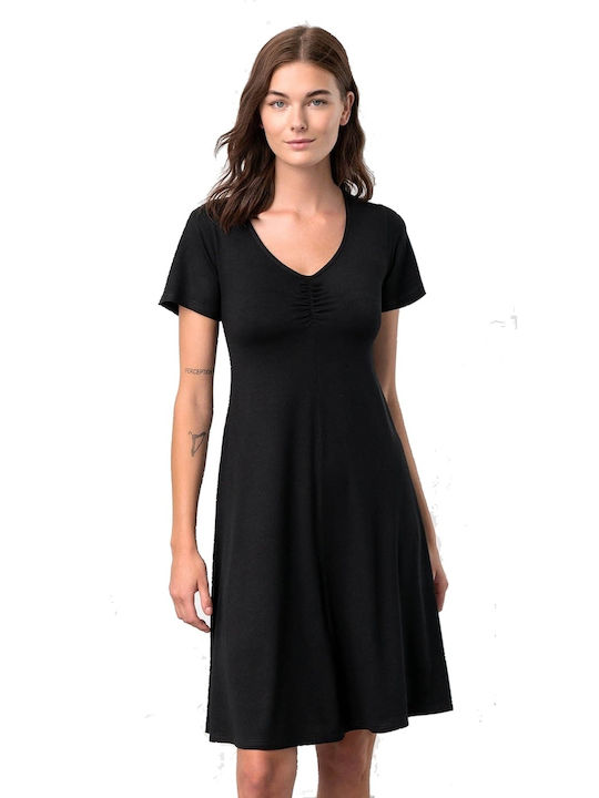 Vamp Damen Kleid Strand black