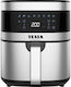 Tesla Q60 XL Air Fryer 6lt Ασημί